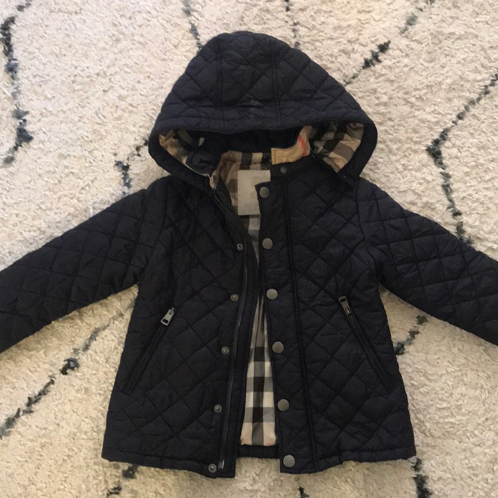 Burberry quilted coat